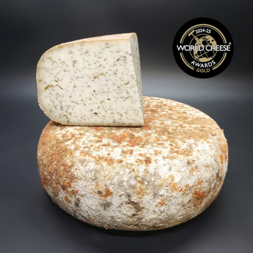 Tomme de Chèvre Ail des Ours Cave Rousseau